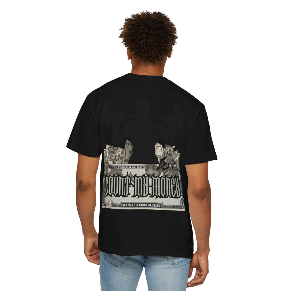 COUNT MY MONEY HEAVYWEIGHT TSHIRT