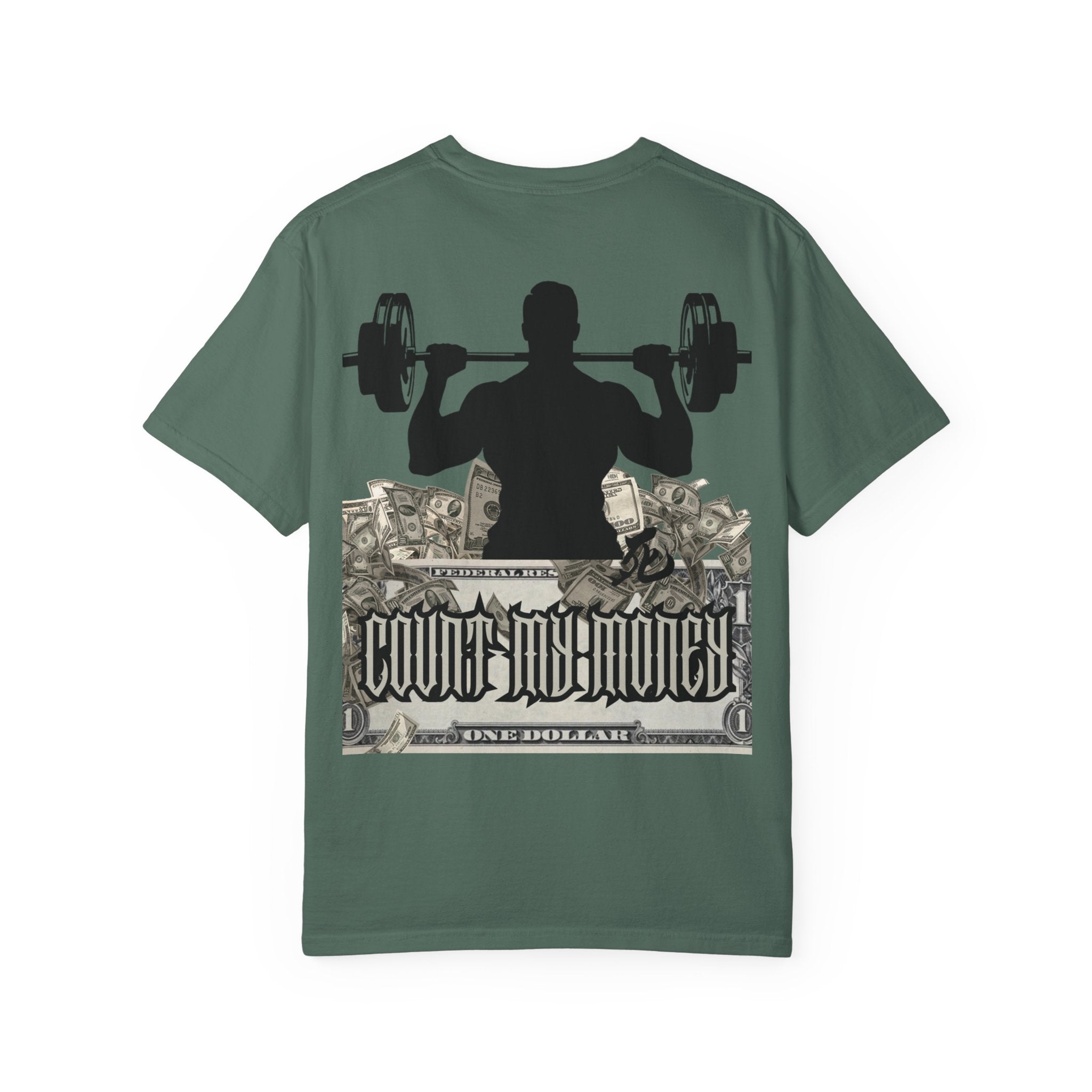 COUNT MY MONEY HEAVYWEIGHT TSHIRT