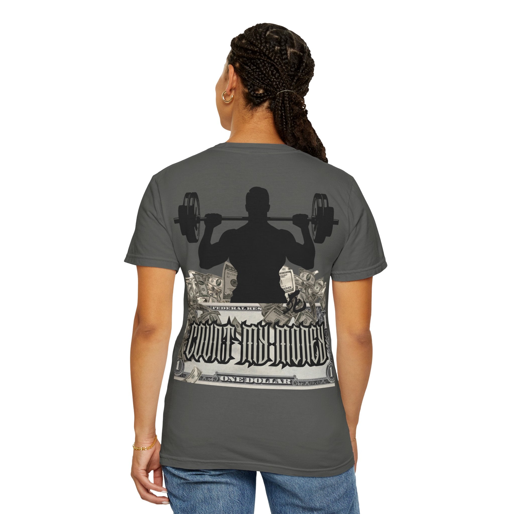 COUNT MY MONEY HEAVYWEIGHT TSHIRT