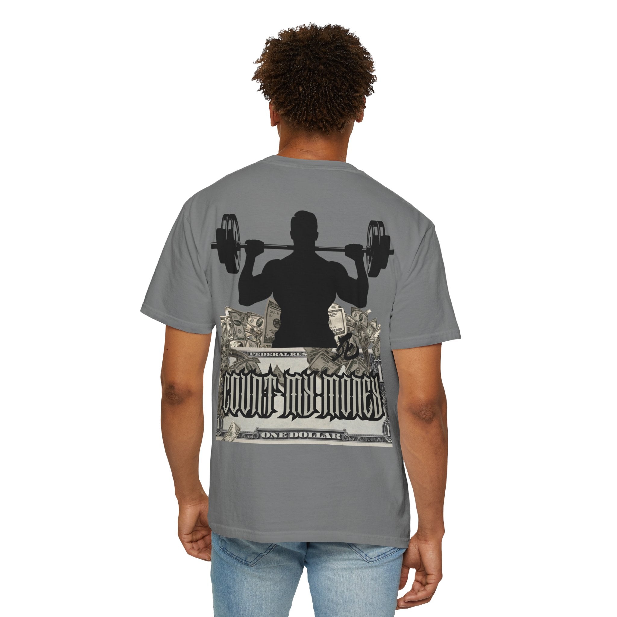 COUNT MY MONEY HEAVYWEIGHT TSHIRT