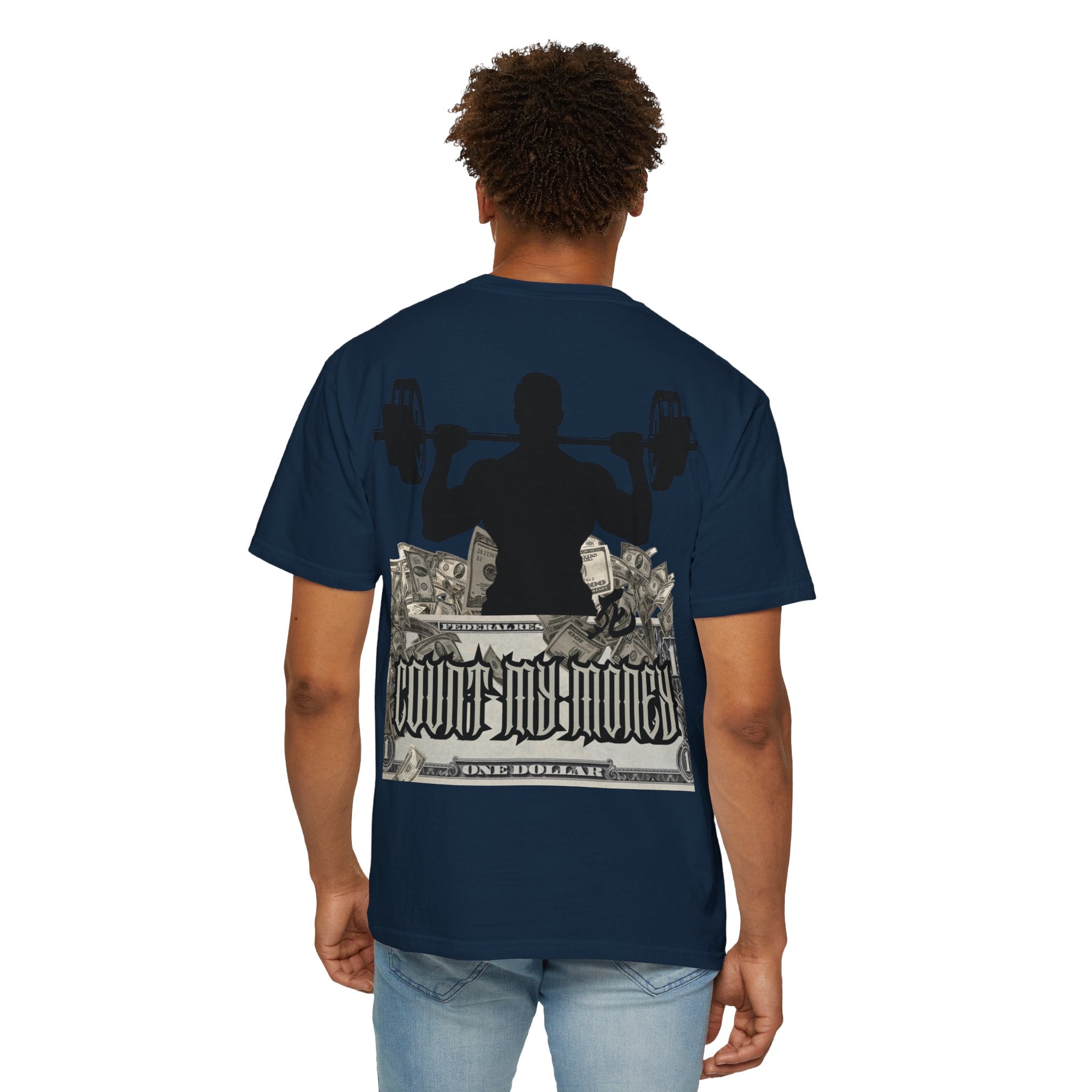 COUNT MY MONEY HEAVYWEIGHT TSHIRT