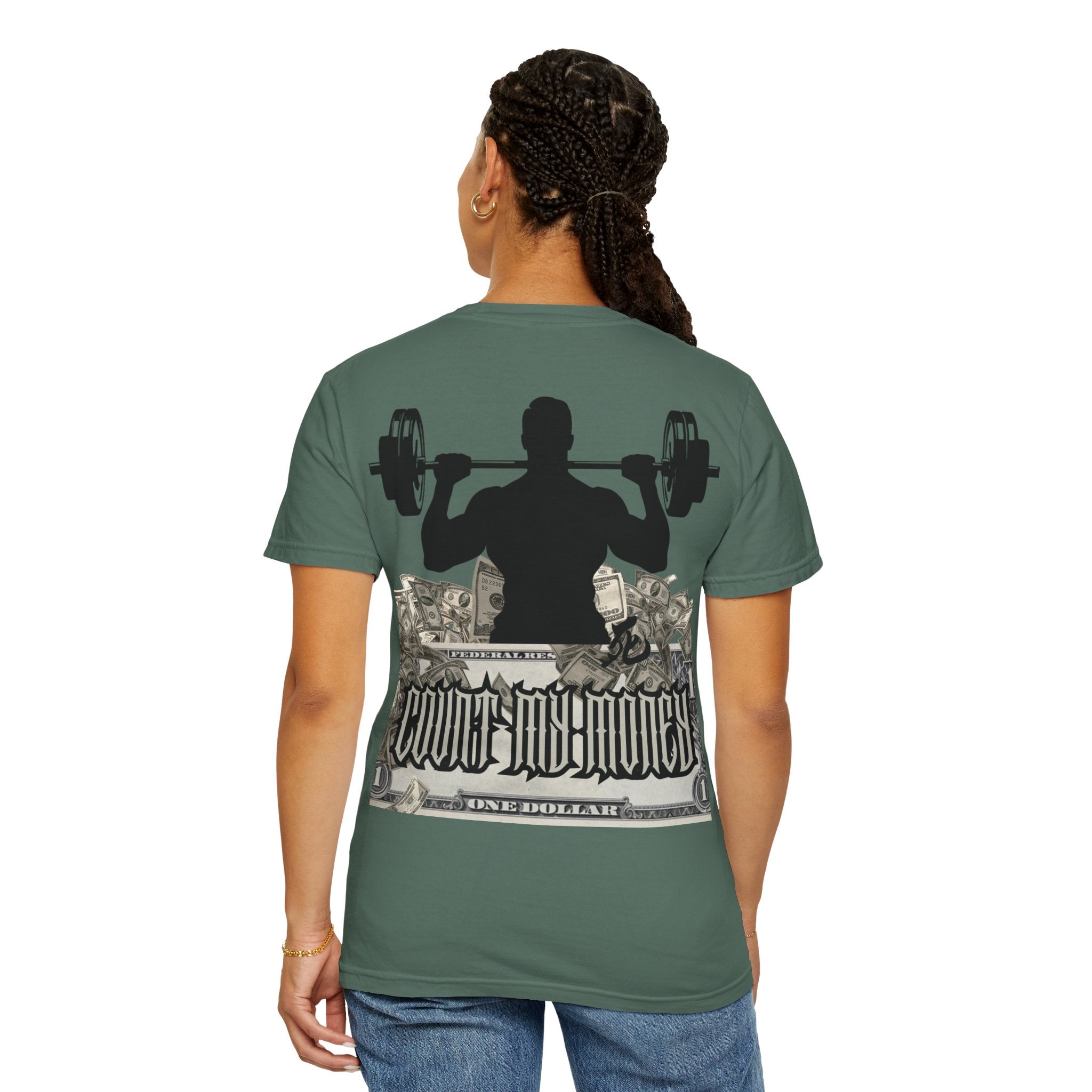 COUNT MY MONEY HEAVYWEIGHT TSHIRT